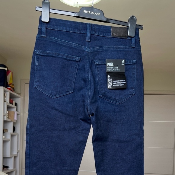 NWT PAIGE Hoxton High Rise Ankle Skinny Jeans in Size 26 - Picture 13 of 13